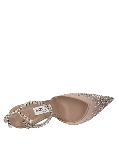  JIMMY CHOO | SAEDA 100 CRYSTAL GALAXYBEIGE